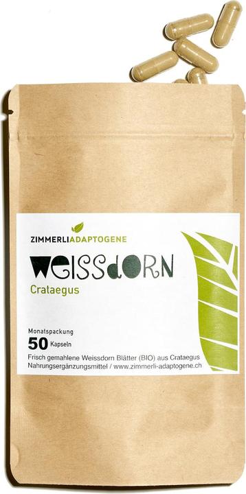 Zimmerli Adaptogene Weissdorn Kapseln 50 Kapseln (1 Stück, Kapseln, 25 g)