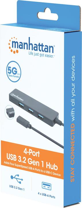 Immagine prodotto Manhattan 164924 (USB-C, 4 Porti)