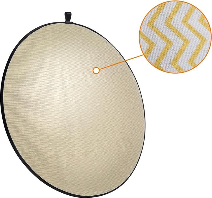 Produktbild Walimex 5in1 Faltreflektor Set wavy, Ø107cm (Faltreflektor, 107 cm)
