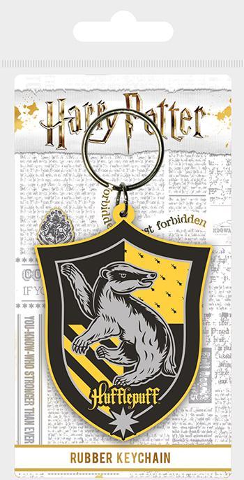Image du produit Pyramid Porte-clés en caoutchouc Harry Potter Poufsouffle 6 cm