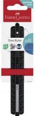 Actual product image Faber-Castell Ruler Dots 15.0 cm, black (15 cm)