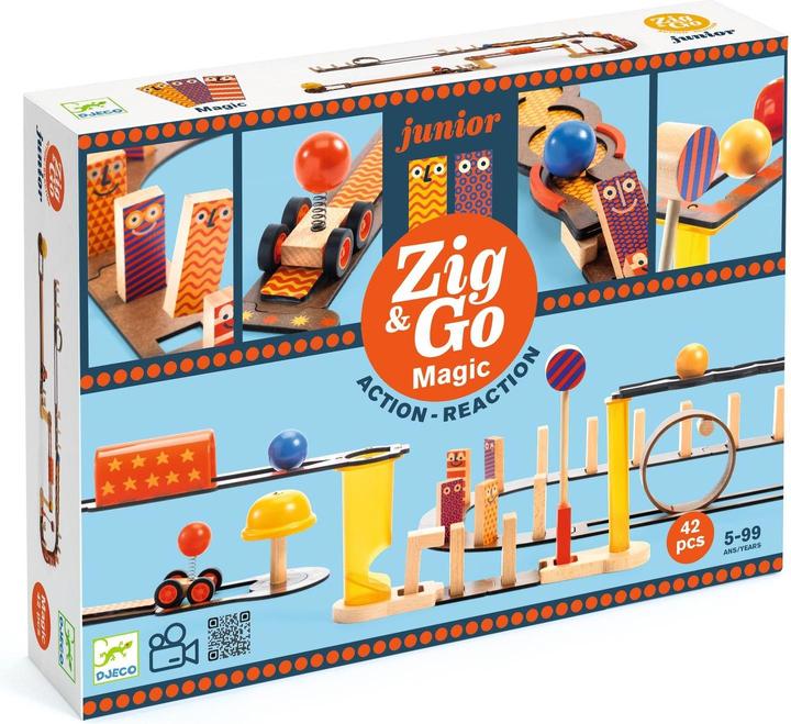 Produktbild Djeco Kettenreaktionsspiel Zig & Go Junior