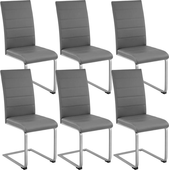 Produktbild tectake 6x Schwingstuhl