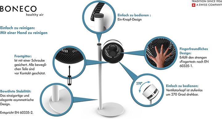 Actual product image Boneco Air Shower (58 dB)