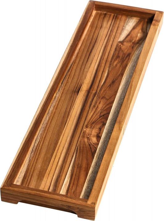 Image du produit TeakHaus Plateau de service en teck avec poignée, 46x15x2.4 cm