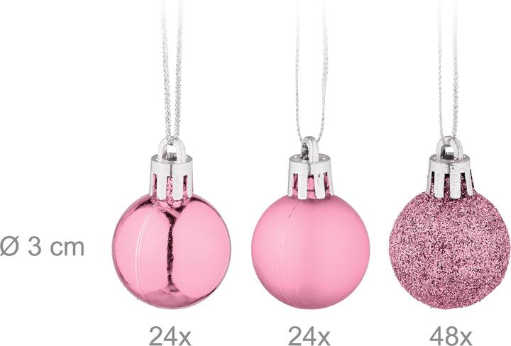 Actual product image Relaxdays 96-piece Christmas baubles set (96 -part)