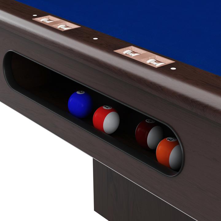 Produktbild Automaten Hoffmann Billardtisch Club Pro III Dekor Nussbaum (198 x 99 cm)