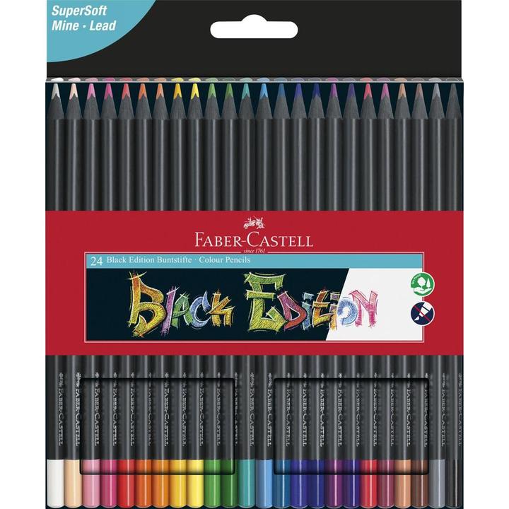 Image du produit Faber-Castell Édition noire (Multicolore, 24 x)