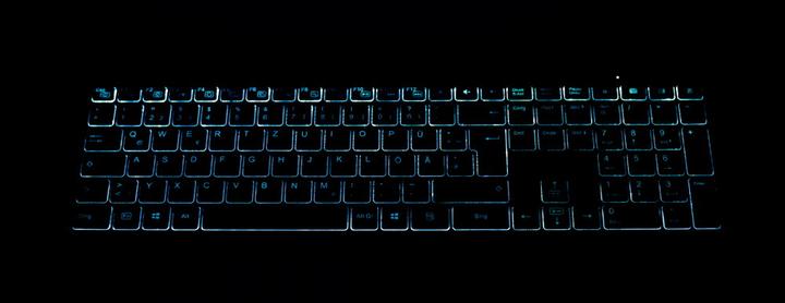 Immagine prodotto Gembird KBS-ECLIPSE-M500 Backlight Pro Business Slim wireless desktop set US layout nero (US, Cablato)