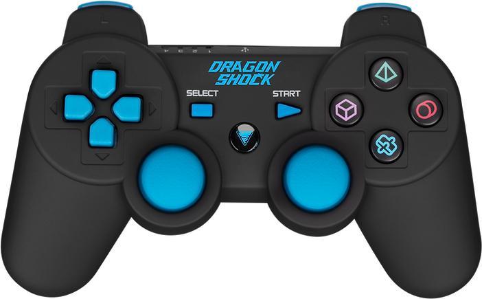 Produktbild DragonShock - IMMORTAL BT - Manette sans fil Noir pour PS3 (PS3)