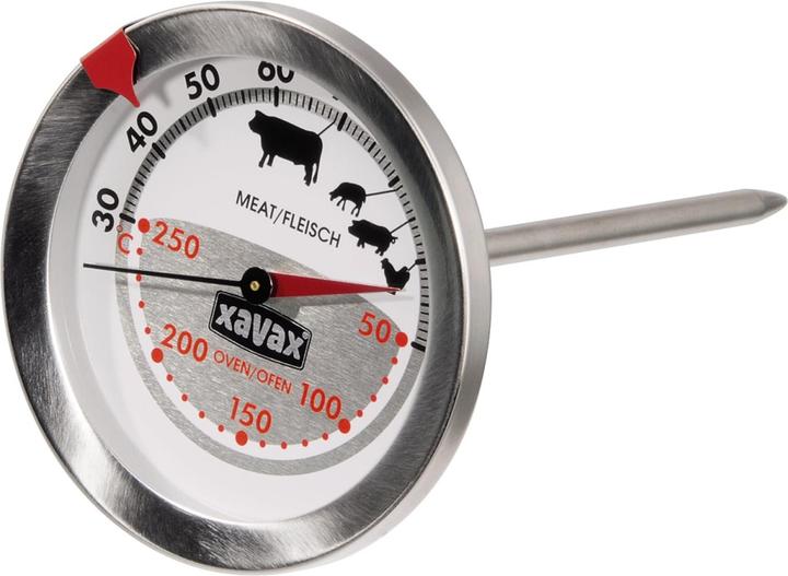 Xavax Termometro da forno Termometro meccanico per carne e forno