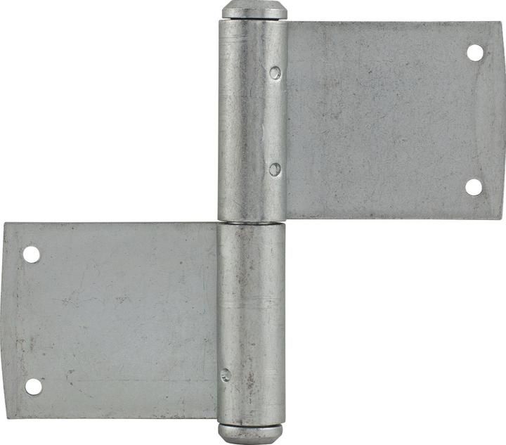 Roto Türnussband, Stift ø 11 mm, Bandhöhe 90 mm, links, Stahl verzinkt