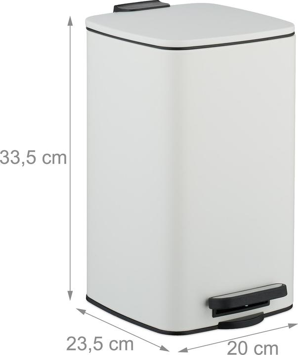 Immagine prodotto Relaxdays Secchio per rifiuti (8 l)