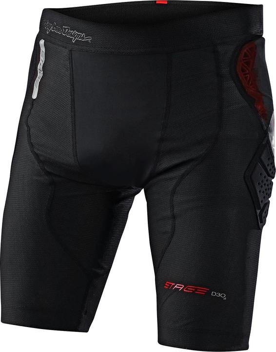 Troy Lee Designs Stage Ghost D3O Baselayer Short, black S (S, Protektorenshorts, Einzelstück)