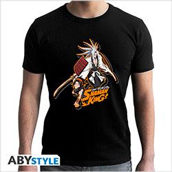 Actual product image ABYstyle Shaman King T-Shirt (S) Man Black: Allies