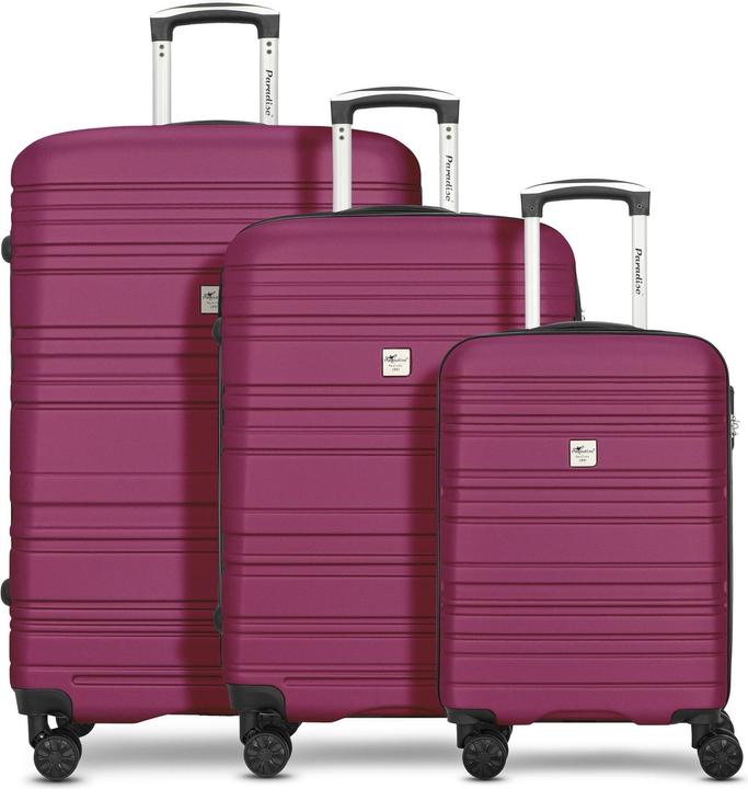 Check.In Paradise 4 Rollen Kofferset 3-teilig (194 l, XL (ab 115l))