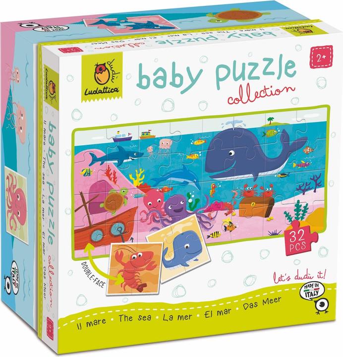Ludattica 32 Piece Puzzle - Dudù: The Sea (4 Teile)