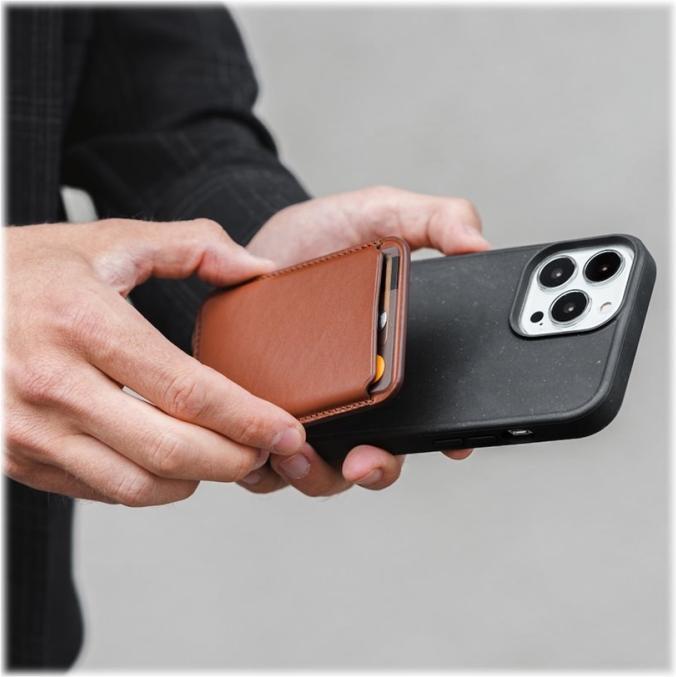 Image du produit Woodcessories MagSafe Bio Case AM iPhone 13 Pro Max Noir (Apple iPhone 13 Pro Max)