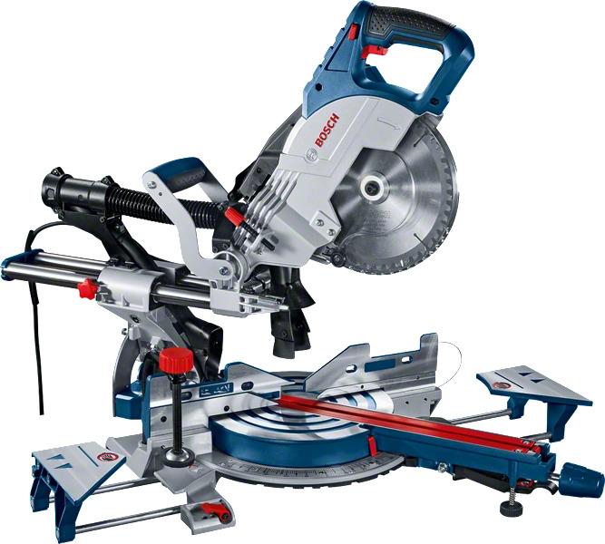 Bosch Professional Sega per pannelli GCM 8 SJL, con lama circolare 216 x 30 mm