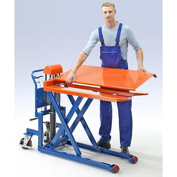 Produktbild kaiserkraft Niederhubwagen mit Gabel, Plattform (500 kg)