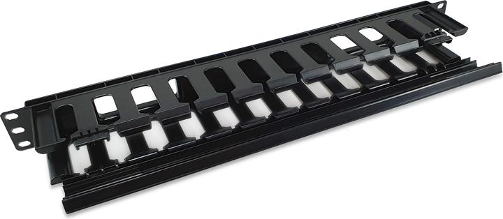 Produktbild equip 19" Kabelmanagement Panel abnehmbare Heckplatte sw
