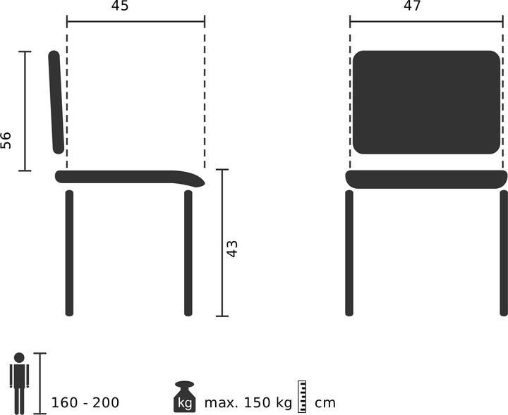 Actual product image Hjh Office Levia Vp