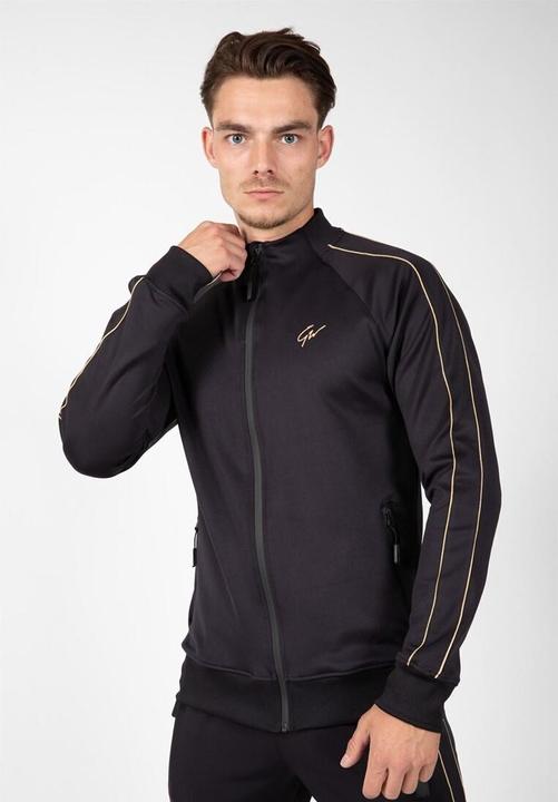 Produktbild Gorilla Wear Wenden Track Jacket Black/Gold (S)