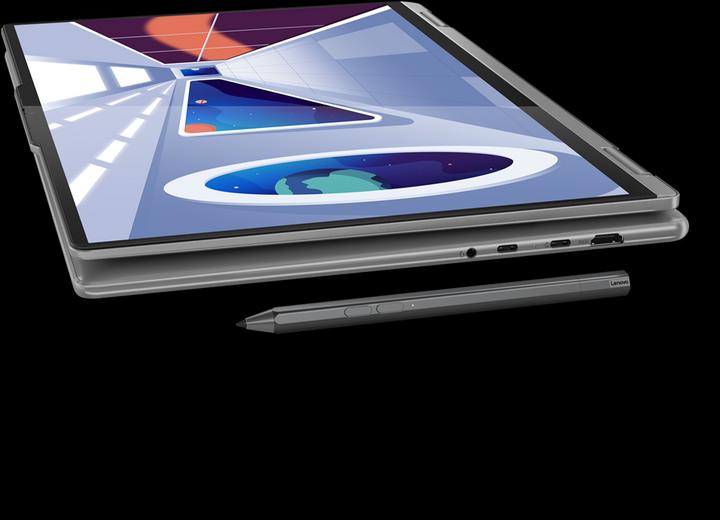 Actual product image Lenovo Yoga 7 (16", AMD Ryzen 7 7735U, 16 GB, 1000 GB, DE)