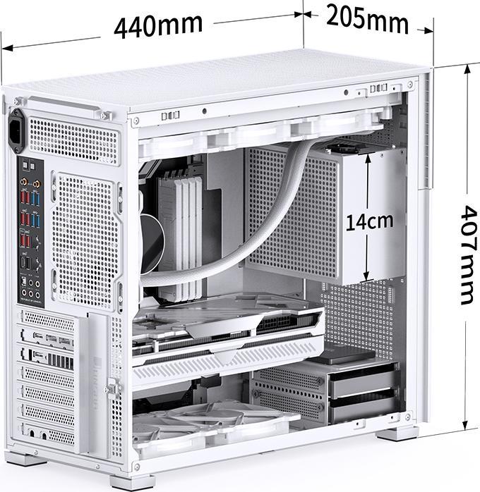 Produktbild Jonsbo D41 Mesh Screen (mATX, DTX, Mini-ITX, ATX)