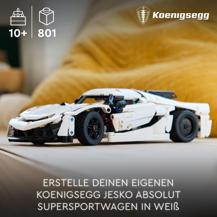 Produktbild LEGO Koenigsegg Jesko Absolut (42184, LEGO Technic)