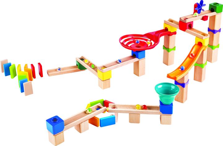 Produktbild Hape Rasante Murmelbahn mit Domino
