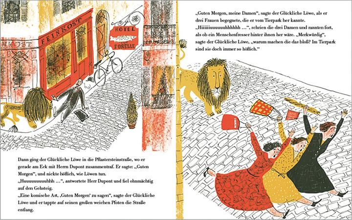 Produktbild Der Glückliche Löwe (Pappbilderbuch) (Deutsch)