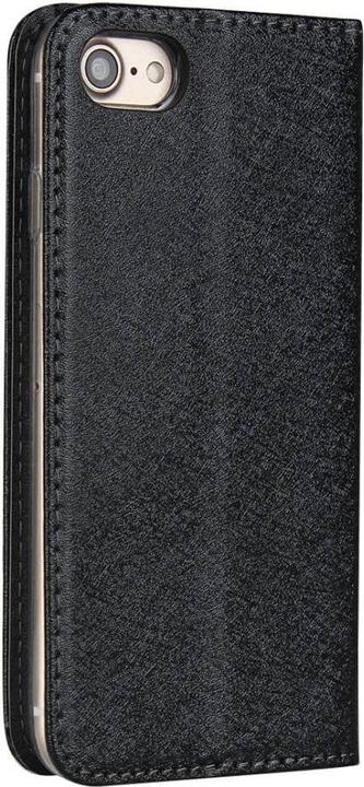 Actual product image Cover-Discount iPhone SE / 8 / 7 - Silk Texture Flip Case black (Apple iPhone SE (2nd Gen), Apple iPhone 8, Apple iPhone 7)