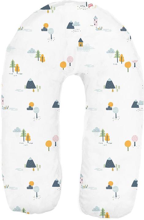 Actual product image Fillikid Nursing Pillow Village white 190c (190 cm)