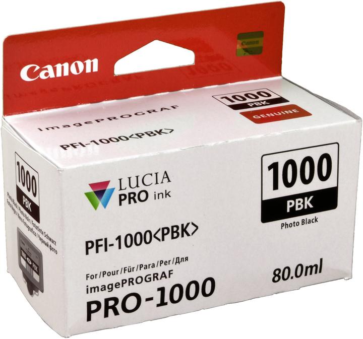 Actual product image Canon Pfi-1000pbk (PBK)