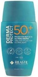 Actual product image Rilastil Derma Protect 50+ Sunscreen 50ml (Suntan cream, SPF 50+, 50 ml)