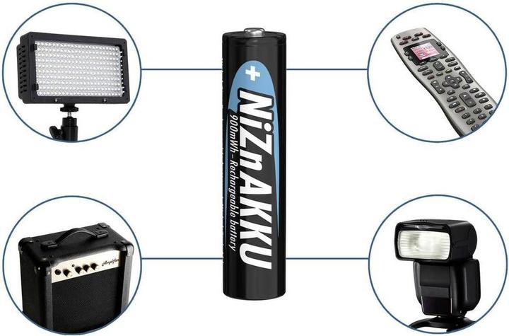 Immagine prodotto Ansmann NiZN Akku (4 pz., AAA, 550 mAh)