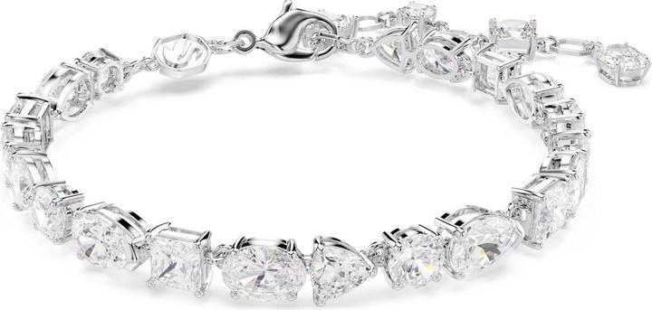 Image du produit Swarovski Mesmera Armband Verschiedene Schliffe Weiss Rhodiniert (20.50 cm, Métal Swarovski)