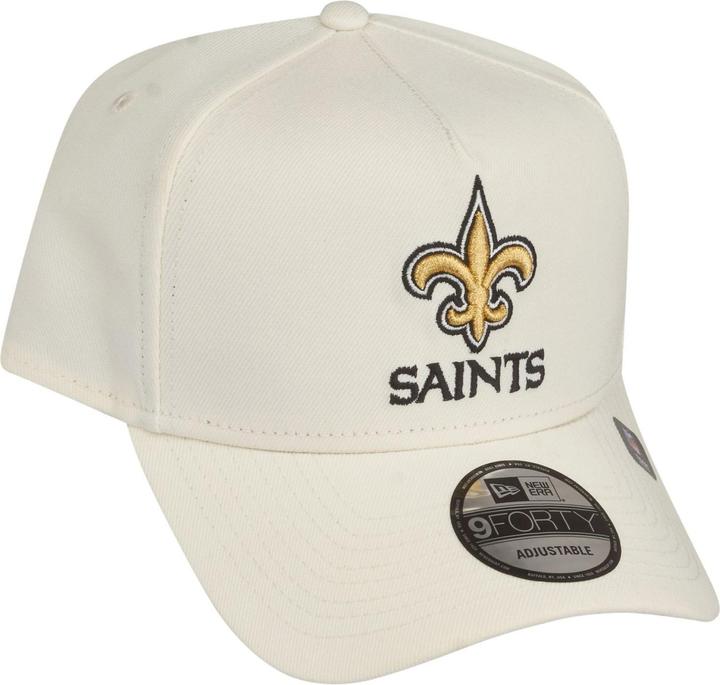 Immagine prodotto New Era Cappello 9Forty con cornice ad A - New Orleans Saints bianco cromo (Taglia unica)
