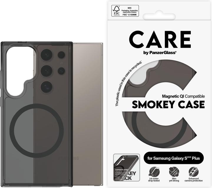 Produktbild PanzerGlass CARE by ® Flagship Case Urban Combat Smokey m. Schwarz Qi Compatible Samsung Galaxy S 20 (Samsung Galaxy S25 Ultra)