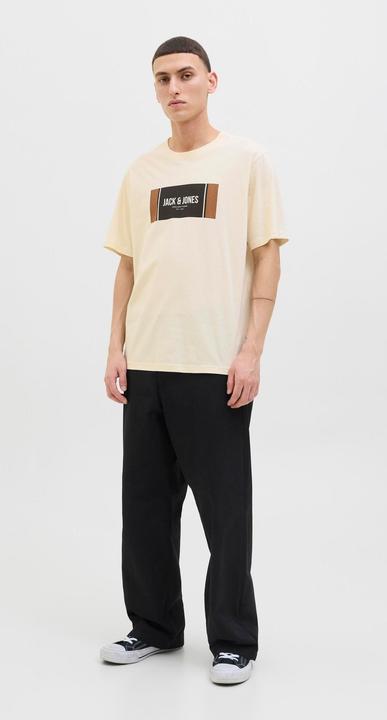 Actual product image Jack & Jones Jjhayato Tee Ss Crew Neck Bts Ln (L)