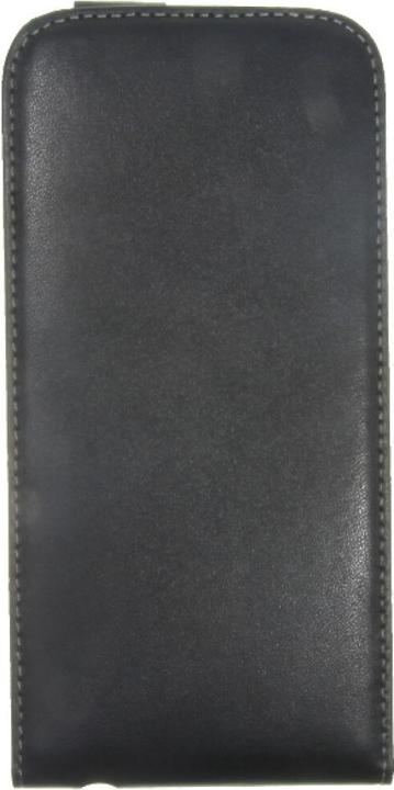 Produktbild OEM Slim Leather Flip Case Galaxy S6 Edge - Black (Samsung Galaxy S6 Edge)