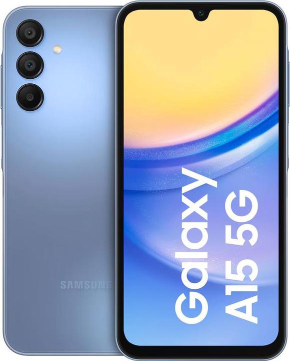 Samsung Galaxy A15 5G (128 GB, Blue, 6.50", Dual SIM, 50 Mpx, 5G)
