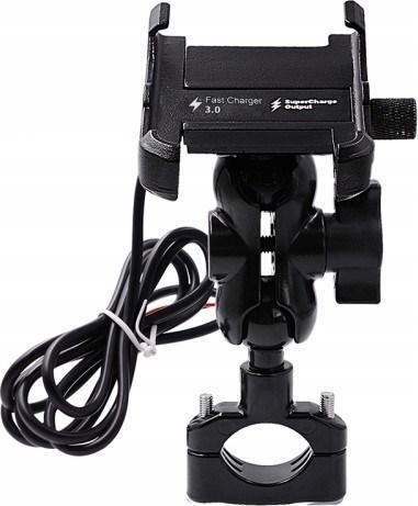 Actual product image FreedConn Motorbike Phone Holder Mc10 + Bm2r Head Tube Attachment