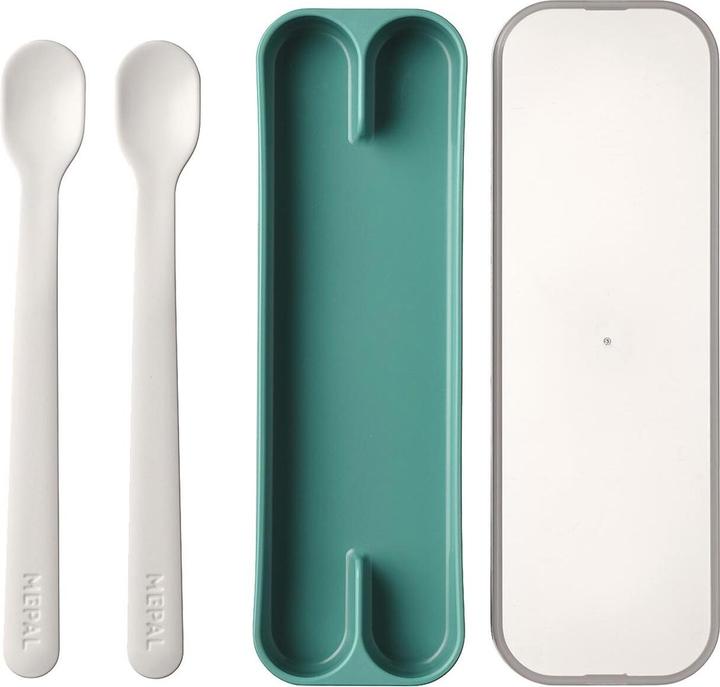 Produktbild Mepal Mio Set Baby Löffel - Tief Türkis