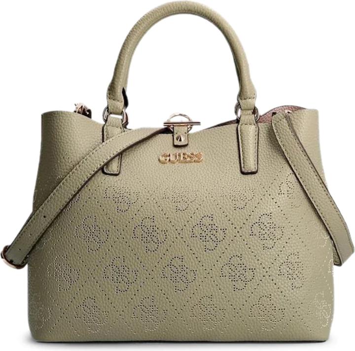 Produktbild Guess Amara, Polyurethane, Textile Handbag, 4G Logo, Green, HWSG8493060, 2