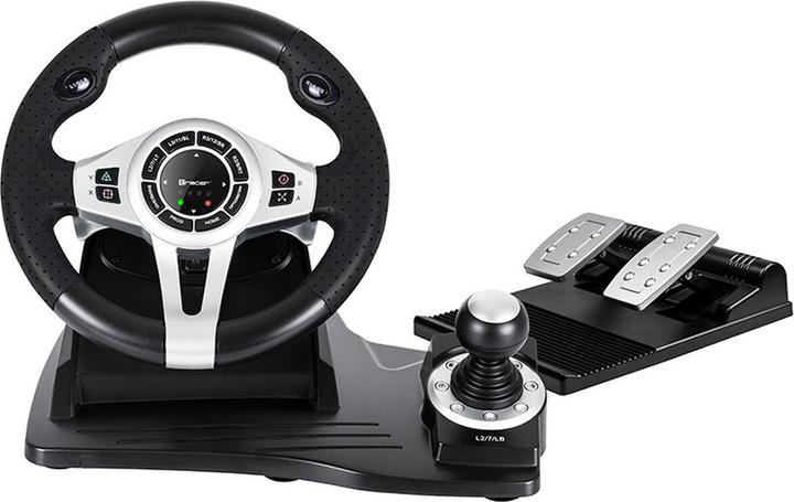 Immagine prodotto Tracer TRAJOY46524 Controller di gioco volante + pedali PlayStation 4, Playstation 3 (PS3, PS4, PC)