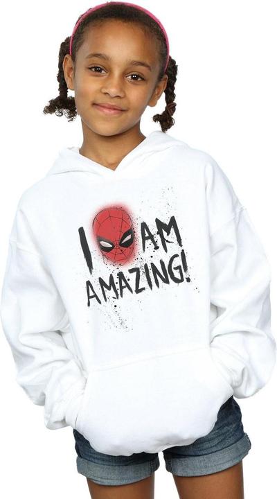 Immagine prodotto Spider-Man I Am Amazing Felpa con Cappuccio Ragazze (128)