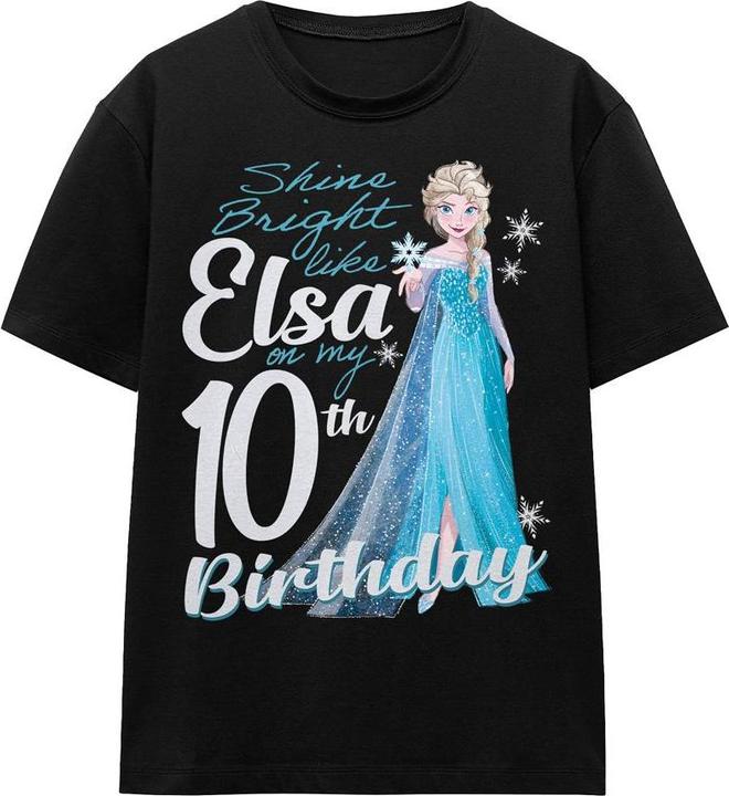 Disney Frozen Bright Like Elsa TShirt 10. Geburtstag