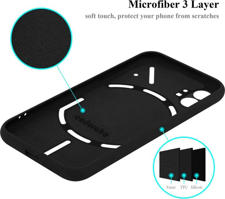 Immagine prodotto Cadorabo Custodia TPU Liquid Silicone Case (Niente telefono (1))